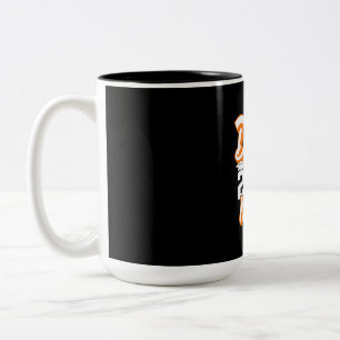 Father's Day Proud Dad Of A Class of 2021 Two-Tone Coffee Mug