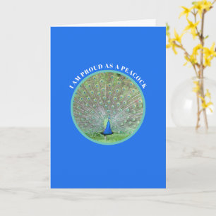 FATHER'S DAY/PROUD YOU'RE MY DAD/PERSONALIZE WITH  CARD