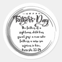 Father's Day Proverbs 23:24