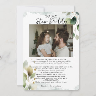 Father's Day Quotes From Daughter to Stepdad Holiday Card