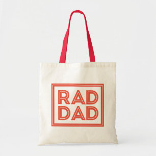 Father's Day - Rad Dad Tote Bag