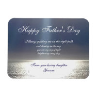Father's Day Ray of Light Magnet
