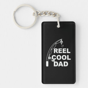 Father's Day Reel Cool Dad Key Ring