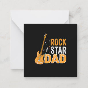 Father's Day Rock Star Dad Card