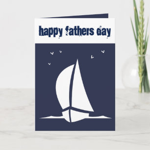 Fathers Day Sailboat Card