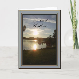 Father's Day Scenic Sunset Card