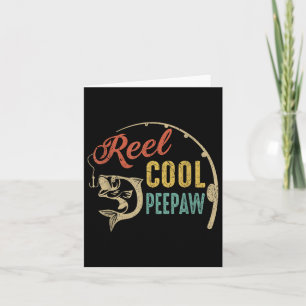 Fathers Day Shirt Vintage Fishing Reel Cool Aw  Card