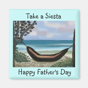 Father's Day Siesta Magnet