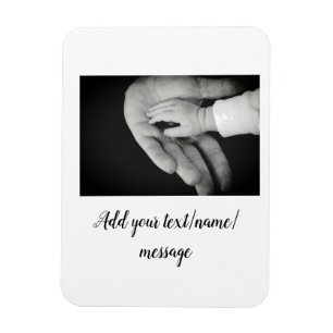 father's day son father dad add photo text dad gif magnet