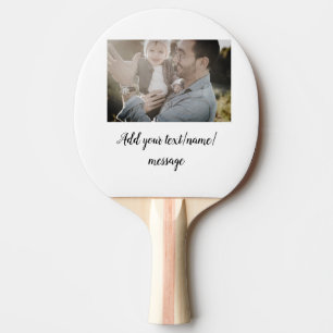 father's day son father dad add photo text dad gif ping pong paddle