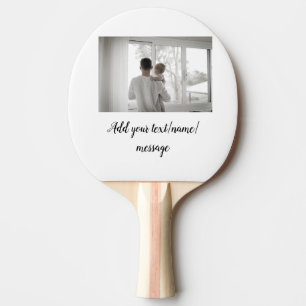 father's day son father dad add photo text dad gif ping pong paddle