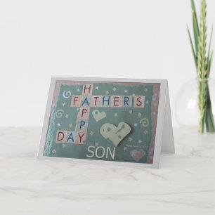 Father's Day - Son - Scrapbook Card