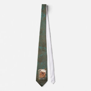 Fathers Day - Stone Paws - Brussels Griffon Tie