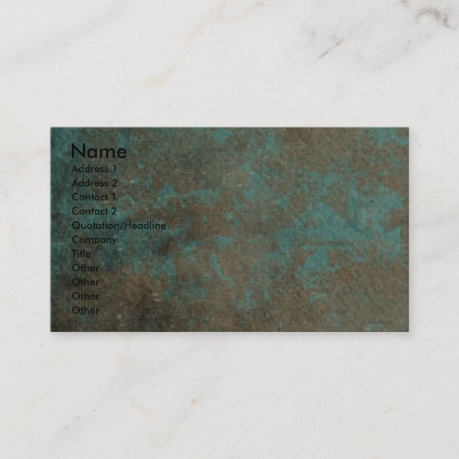 Fathers Day - Stone Paws - Siberian Husky - Copper Business Card (Front)