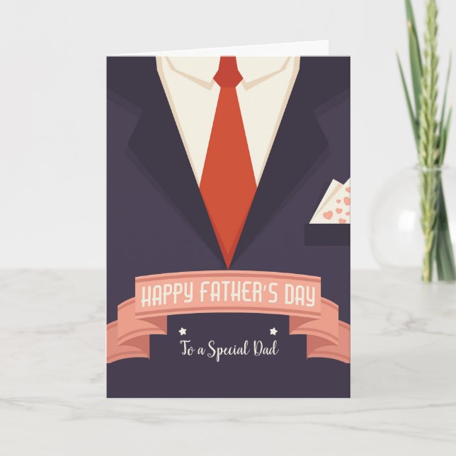 Father's Day Suit Card (Front)