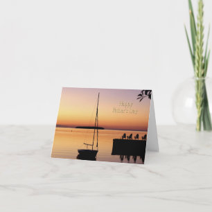 Father's Day Sunset Card