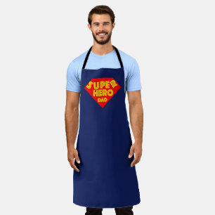 Father's Day Super Hero Dad Apron