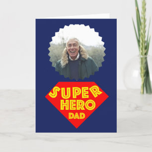 Father's Day Super Hero Dad Holiday Card