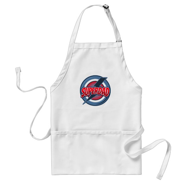 Father's day Superdad for super dad   Standard Apron (Front)