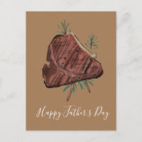 Father's Day T Bone Steak Rosemary Sprigs