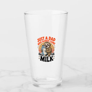 father's day t shirt with sloth glass