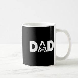 Fathers Day Taekwondo athlete Mens Taekwondo Dad Coffee Mug