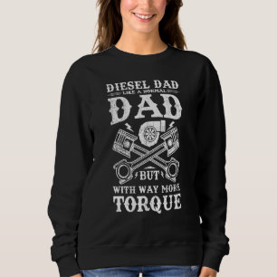 Fathers Day Tee Diesel Mechanic Dad Automobile