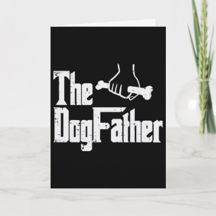 Fathers Day The Dog Father Funny Movie Pun Fur Pap Card