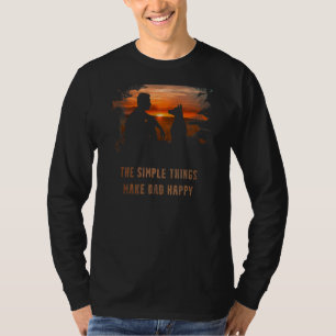 Father's Day The Simple Things Make Dad Happy T-Shirt