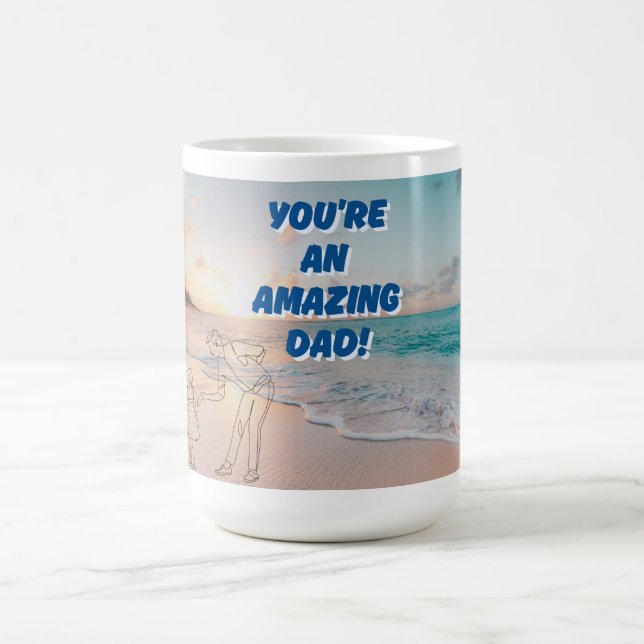 Father's day themed Coffee Mug (Center)