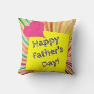 Father's Day Throw Pillow
