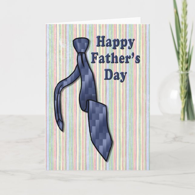 Father's Day Tie Card (Front)