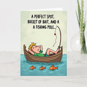 Fathers Day Tranquil Waters Card