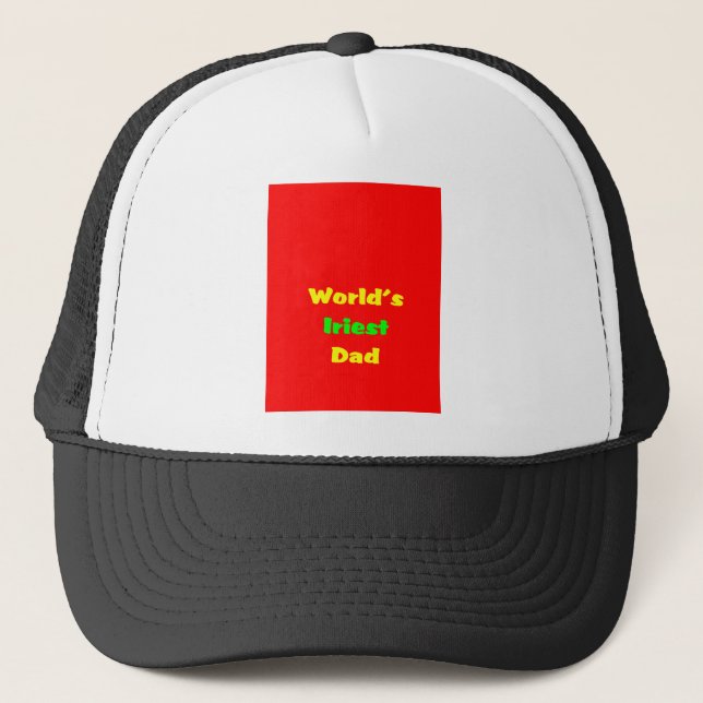 Father's day trucker hat (Front)