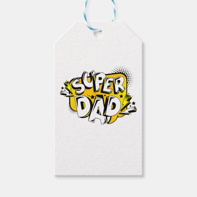 FATHER'S DAY TSHIRT  GIFT TAGS (Front)