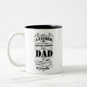 Father's Day  Two-Tone Coffee Mug
