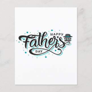 Fathers day typography | Cute Gift | Family Lover Flyer