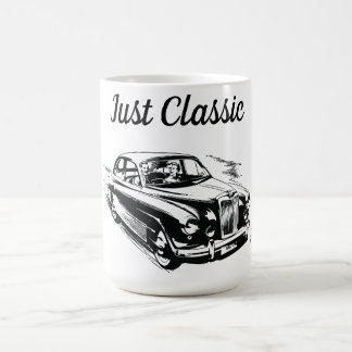 Father's Day Typography Design with Just Classic Coffee Mug