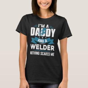 Father's Day USA Patriotic Welder Daddy T-Shirt
