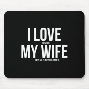 Father's Day Video Game Dad Mouse Pad