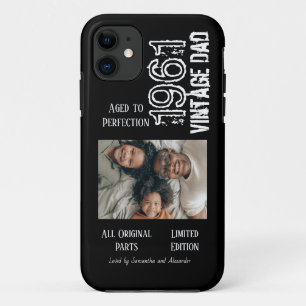 Father's Day Vintage Dad Customise Photo Year Case