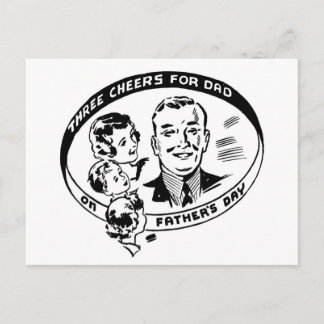 Father's Day Vintage Postcard
