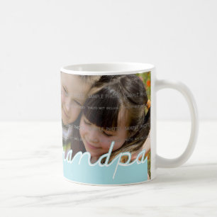 Father's Day "We Love Grandpa" Mug with Photo
