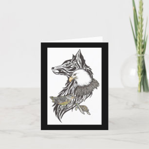 Father's Day with Animal Guides Card