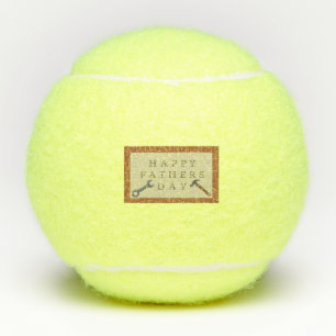 Fathers Day Wooden Sign Tennis Balls