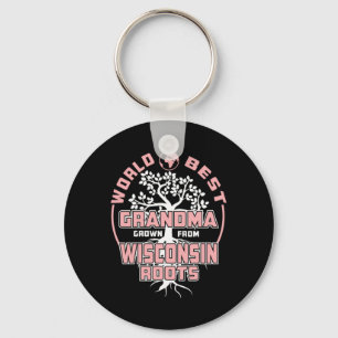 Father's Day   World Best Grandma Key Ring