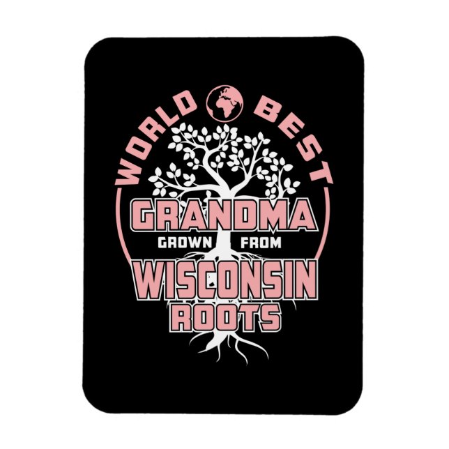 Father's Day | World Best Grandma Magnet (Vertical)