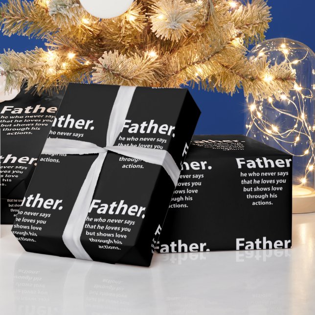 Fathers Day Wrapping Paper (Holidays)