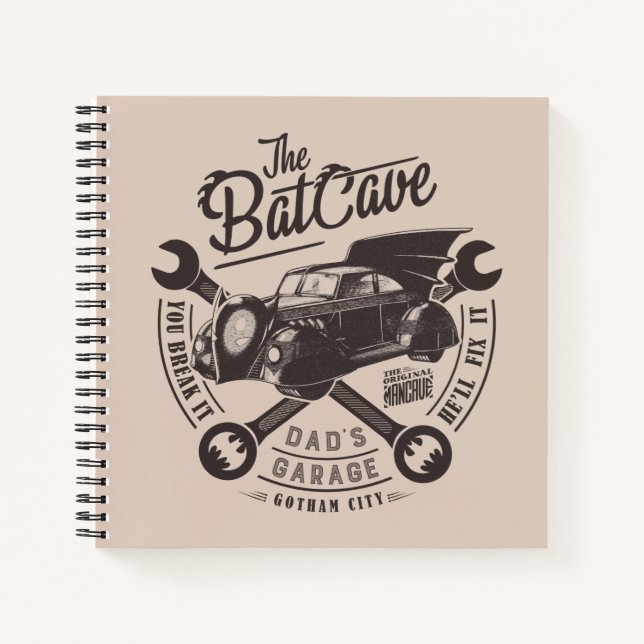 Father's Day | You Break It, He'll Fix It Notebook (Front)