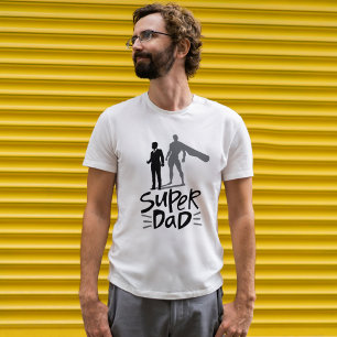 Fathers Gifts for Dad Super Dad Father’s Day T-Shirt